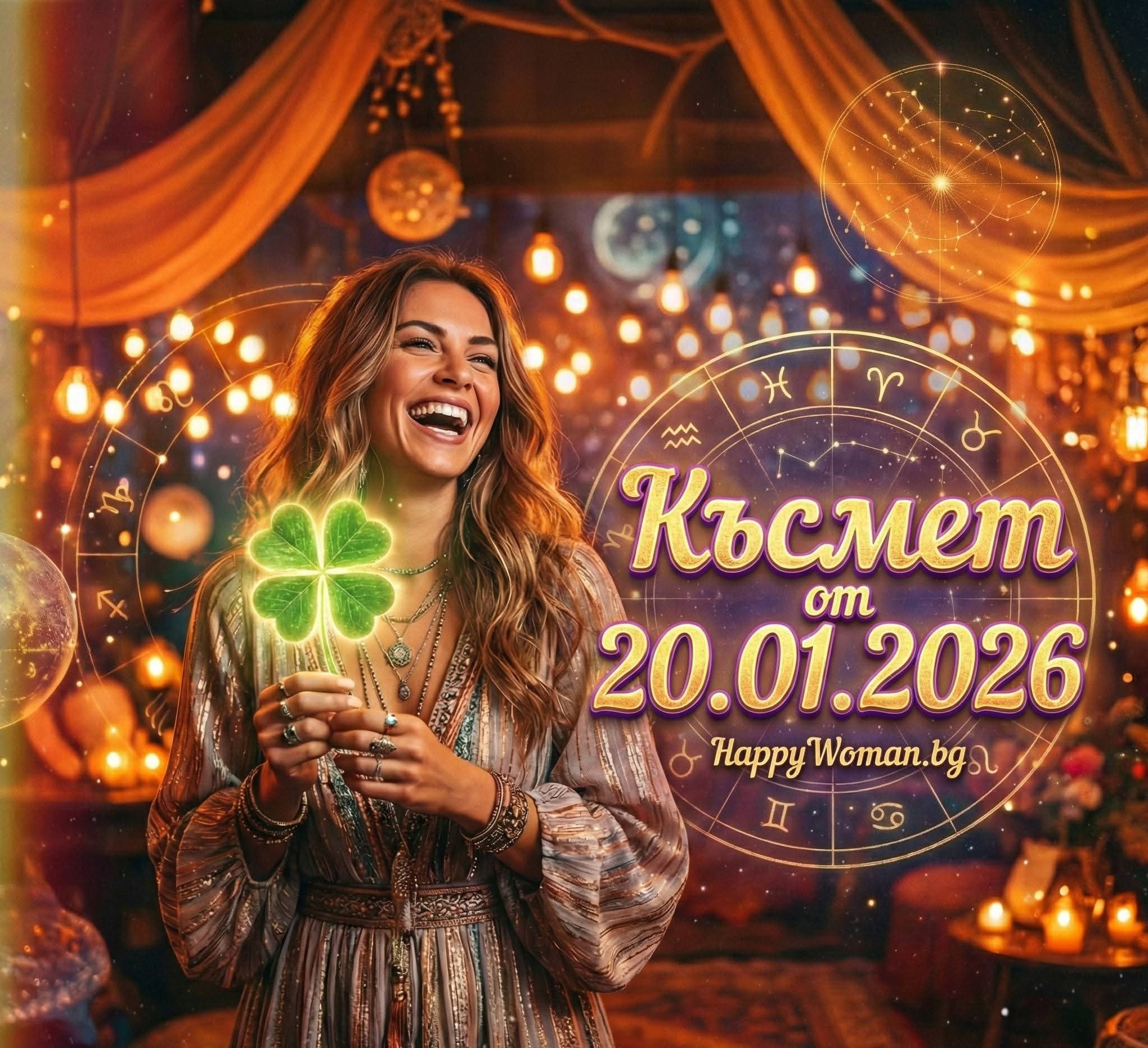 Чуден Вторник: Вселената изпраща Дъжд от Щастие и Късмет от 20.01.2026 за 8 зодии Чуден Вторник: Вселената изпраща Дъжд от Щастие и Късмет от 20.01.2026 за 8 зодии