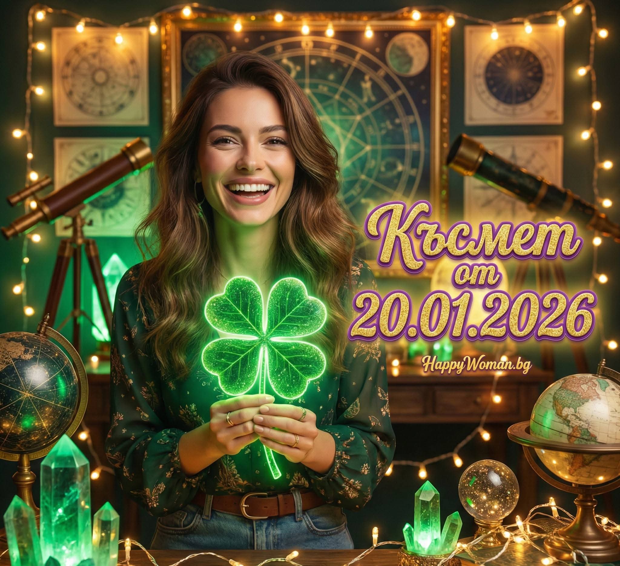 Чуден Вторник: Вселената изпраща Дъжд от Щастие и Късмет от 20.01.2026 за 8 зодии Чуден Вторник: Вселената изпраща Дъжд от Щастие и Късмет от 20.01.2026 за 8 зодии