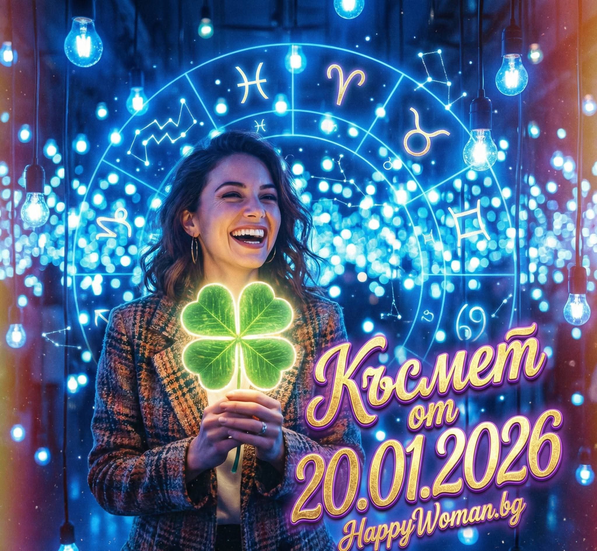 Чуден Вторник: Вселената изпраща Дъжд от Щастие и Късмет от 20.01.2026 за 8 зодии Чуден Вторник: Вселената изпраща Дъжд от Щастие и Късмет от 20.01.2026 за 8 зодии