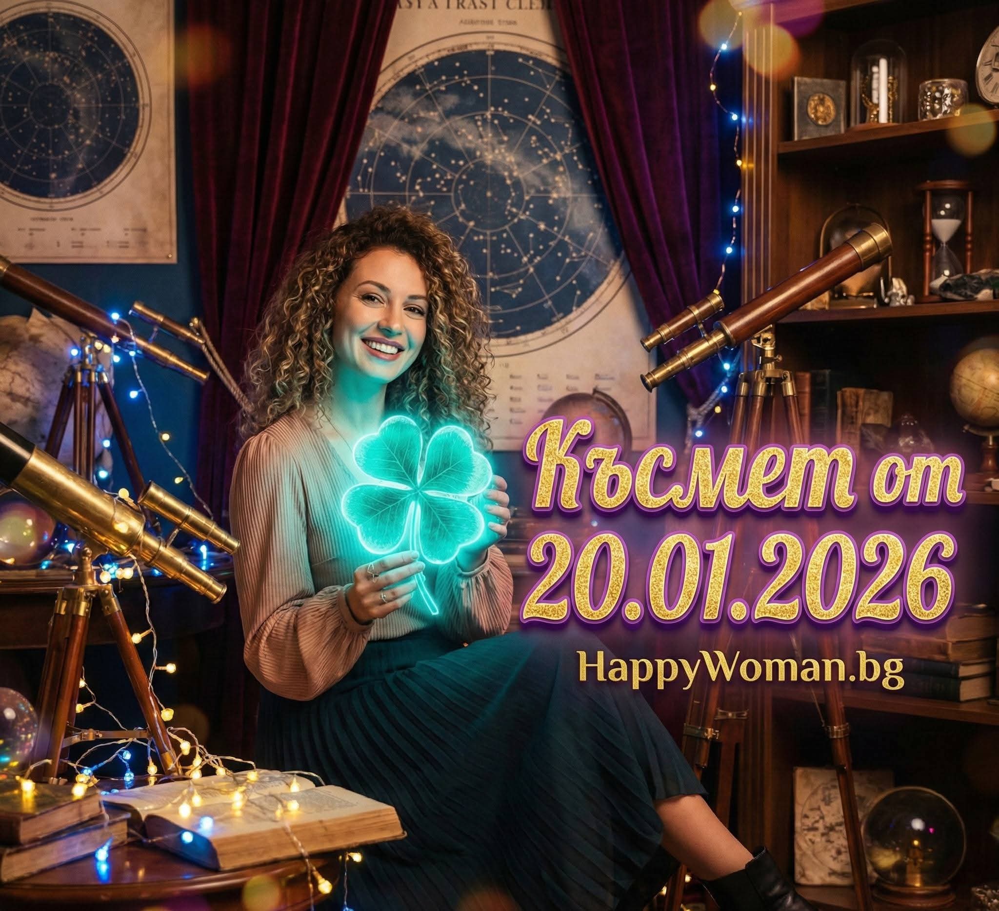 Чуден Вторник: Вселената изпраща Дъжд от Щастие и Късмет от 20.01.2026 за 8 зодии Чуден Вторник: Вселената изпраща Дъжд от Щастие и Късмет от 20.01.2026 за 8 зодии