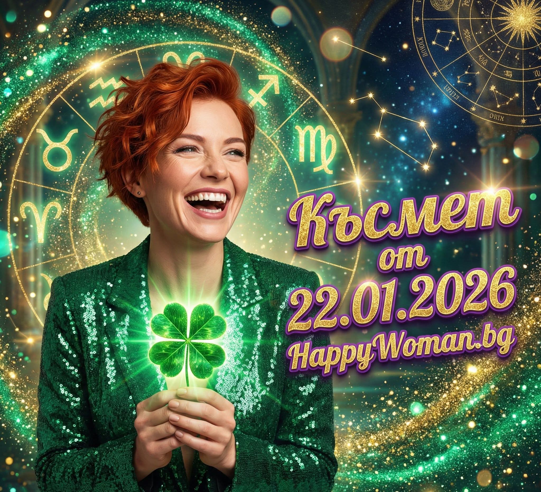 Величествен Четвъртък: Край на проблемите, започва Вълна от Мощни Промени и Късмет от 22.01.2026 за 6 зодии Късмет от 22.01.2026