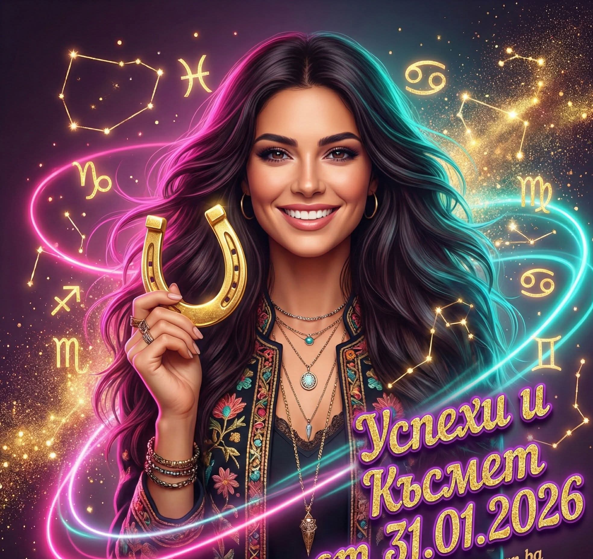 Фантастична събота: Започва Мощен период с огромни Успехи и Късмет от 31.01.2026 за 6 зодии Успехи и Късмет от 31.01.2026