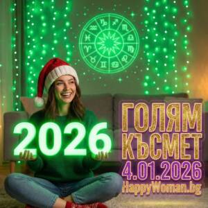 Фантастична първа Неделя за 2026: започва МОЩЕН Период на ИЗОБИЛИЕ от КЪСМЕТ от 4.01.2026 за 5 зодии Фантастична първа Неделя за 2026: започва МОЩЕН Период на ИЗОБИЛИЕ от КЪСМЕТ от 4.01.2026 за 5 зодии