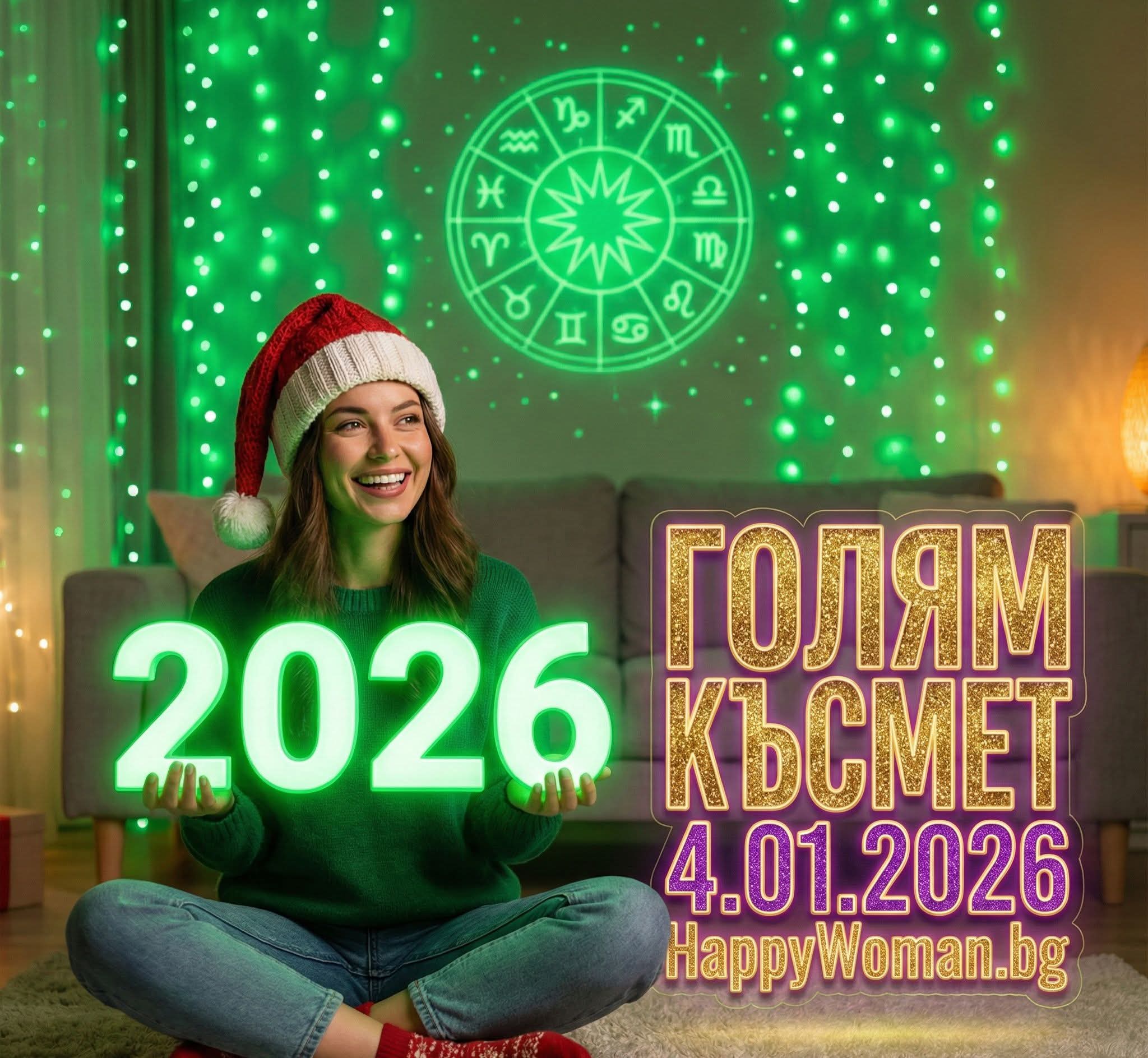 Фантастична първа Неделя за 2026: започва МОЩЕН Период на ИЗОБИЛИЕ от КЪСМЕТ от 4.01.2026 за 5 зодии Фантастична първа Неделя за 2026: започва МОЩЕН Период на ИЗОБИЛИЕ от КЪСМЕТ от 4.01.2026 за 5 зодии