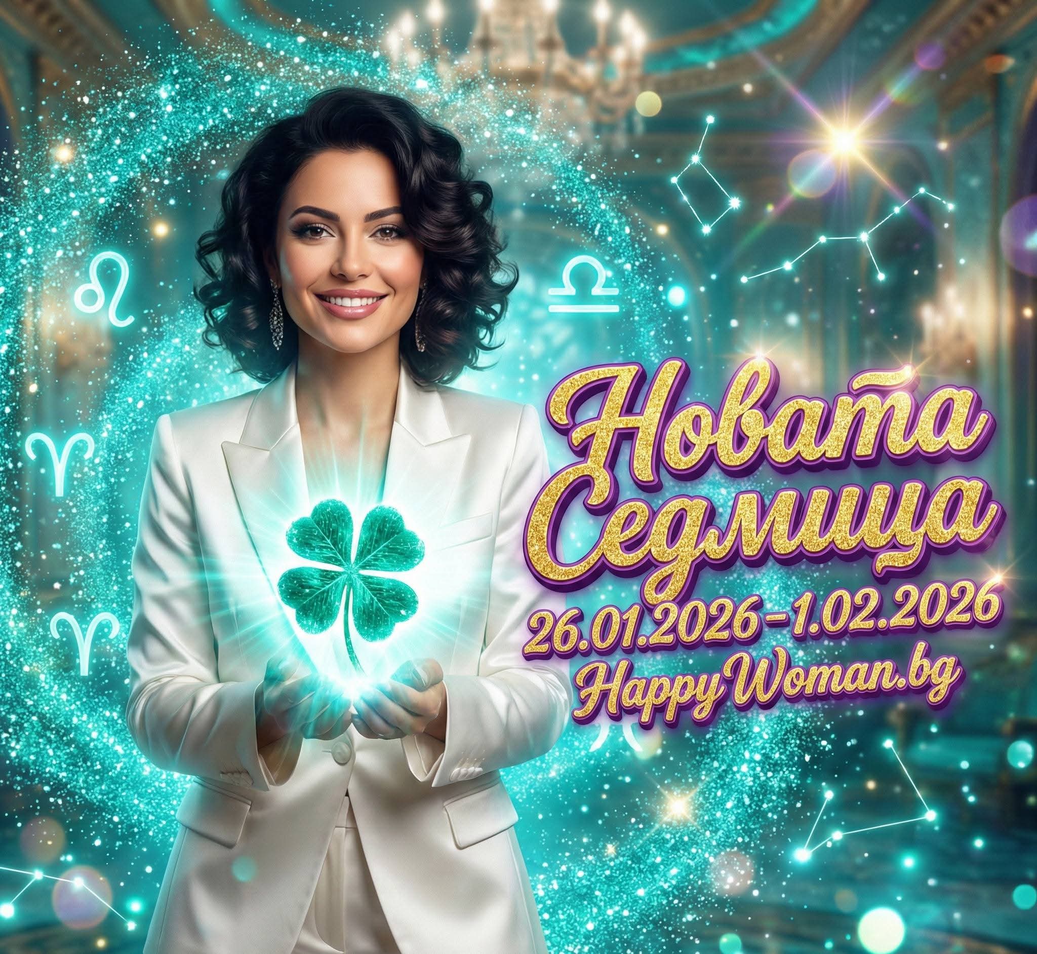 Реки от Щастие и Огромен Късмет през Новата Седмица 26.01.2026-1.02.2026 за 7 зодии Новата Седмица 26.01.2026-1.02.2026