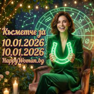 Късметче за 10.01.2026 за всяка зодия Късметче за 10.01.2026 за всяка зодия