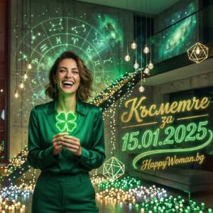 Късметче за 15.01.2026 за всяка зодия Късметче за 15.01.2026 за всяка зодия