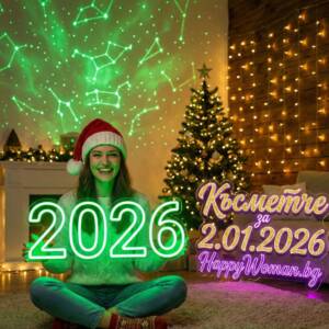 Късметче за 2.01.2026 за всяка зодия Късметче за 2.01.2026 за всяка зодия