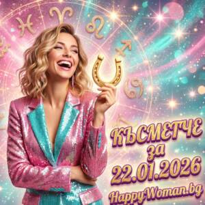 Късметче за 22.01.2026 за всяка зодия Късметче за 22.01.2026 за всяка зодия