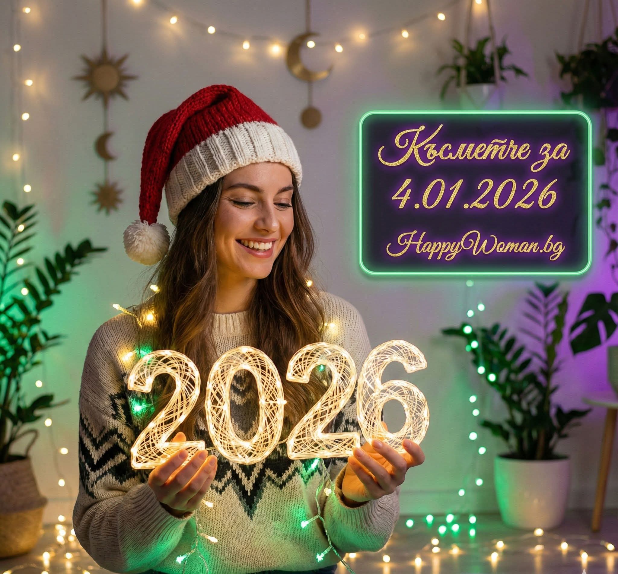 Късметче за 4.01.2026 за всяка зодия Късметче за 4.01.2026 за всяка зодия