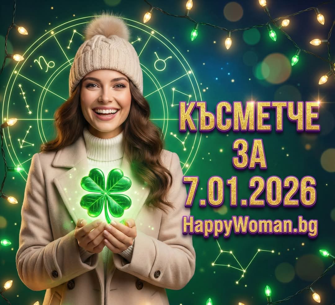 Късметче за 7.01.2026 за всяка зодия Късметче за 7.01.2026 за всяка зодия
