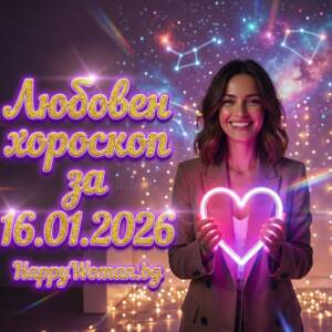 Любовен хороскоп за 16.01.2026 за всяка зодия Любовен хороскоп за 16.01.2026 за всяка зодия