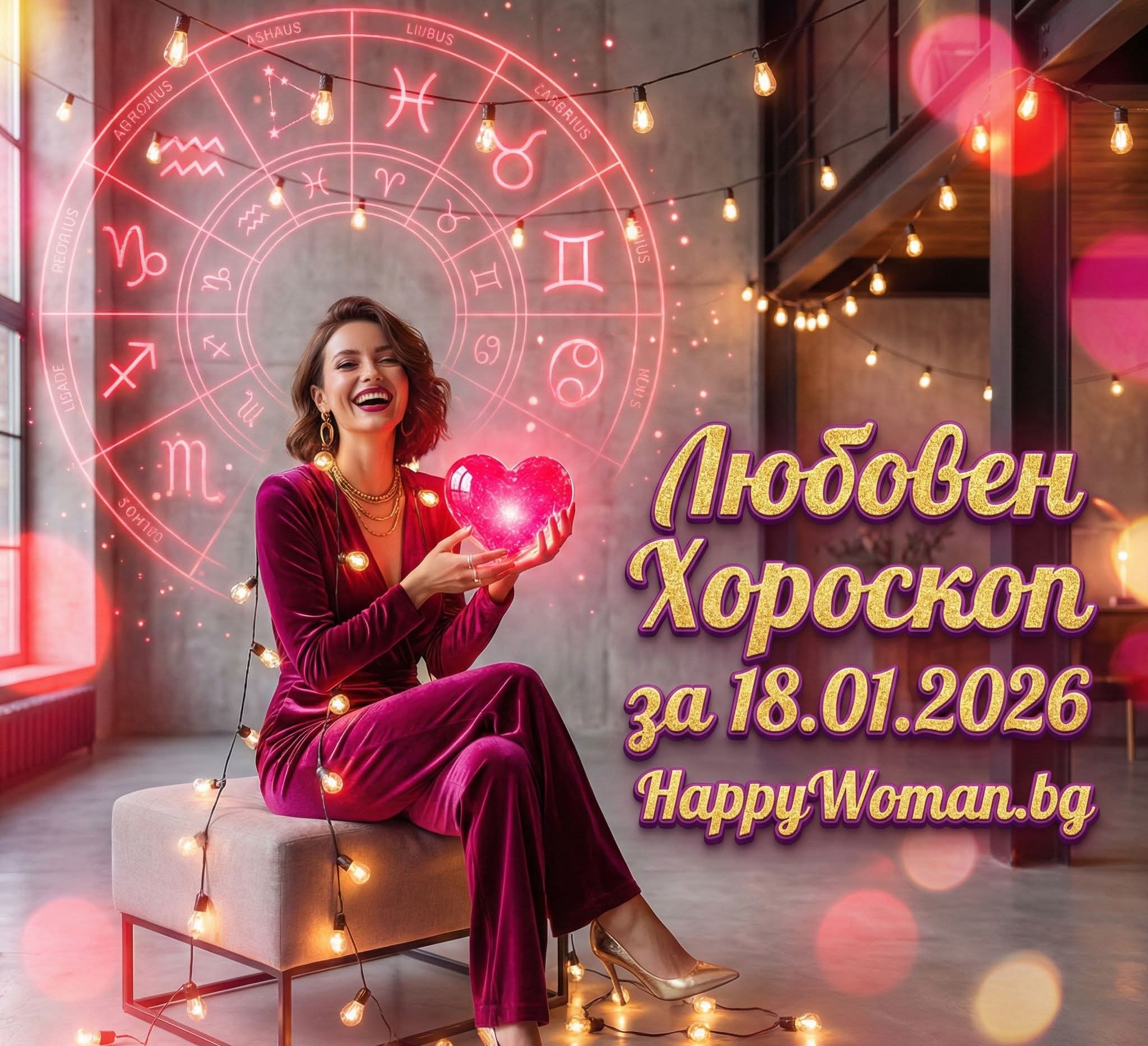 Любовен хороскоп за 18.01.2026 за всяка зодия