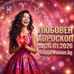 Любовен хороскоп за 26.01.2026 - Понеделник