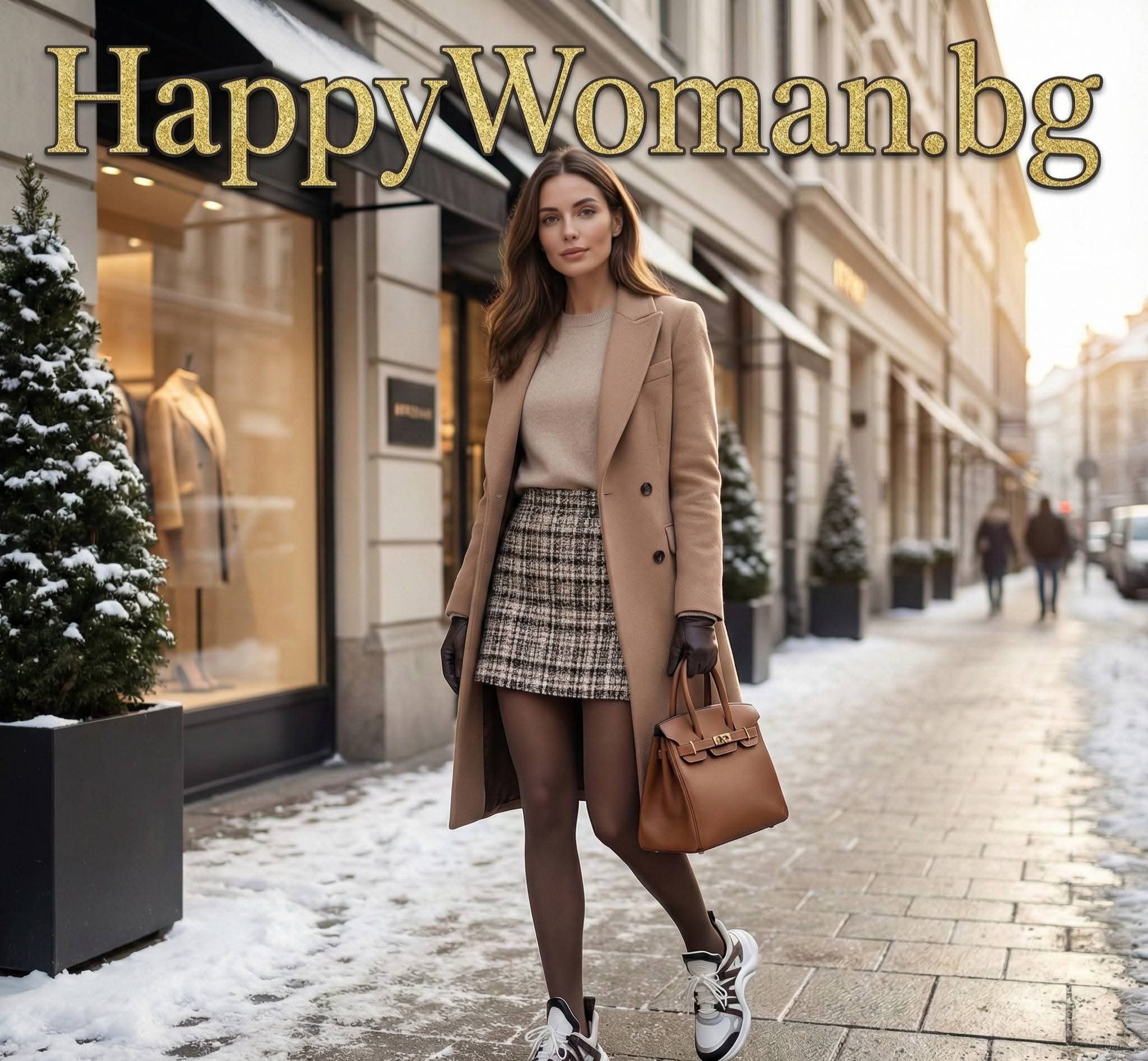 Мини пола през зимата? Да — ако знаеш как да я комбинираш със спортни обувки