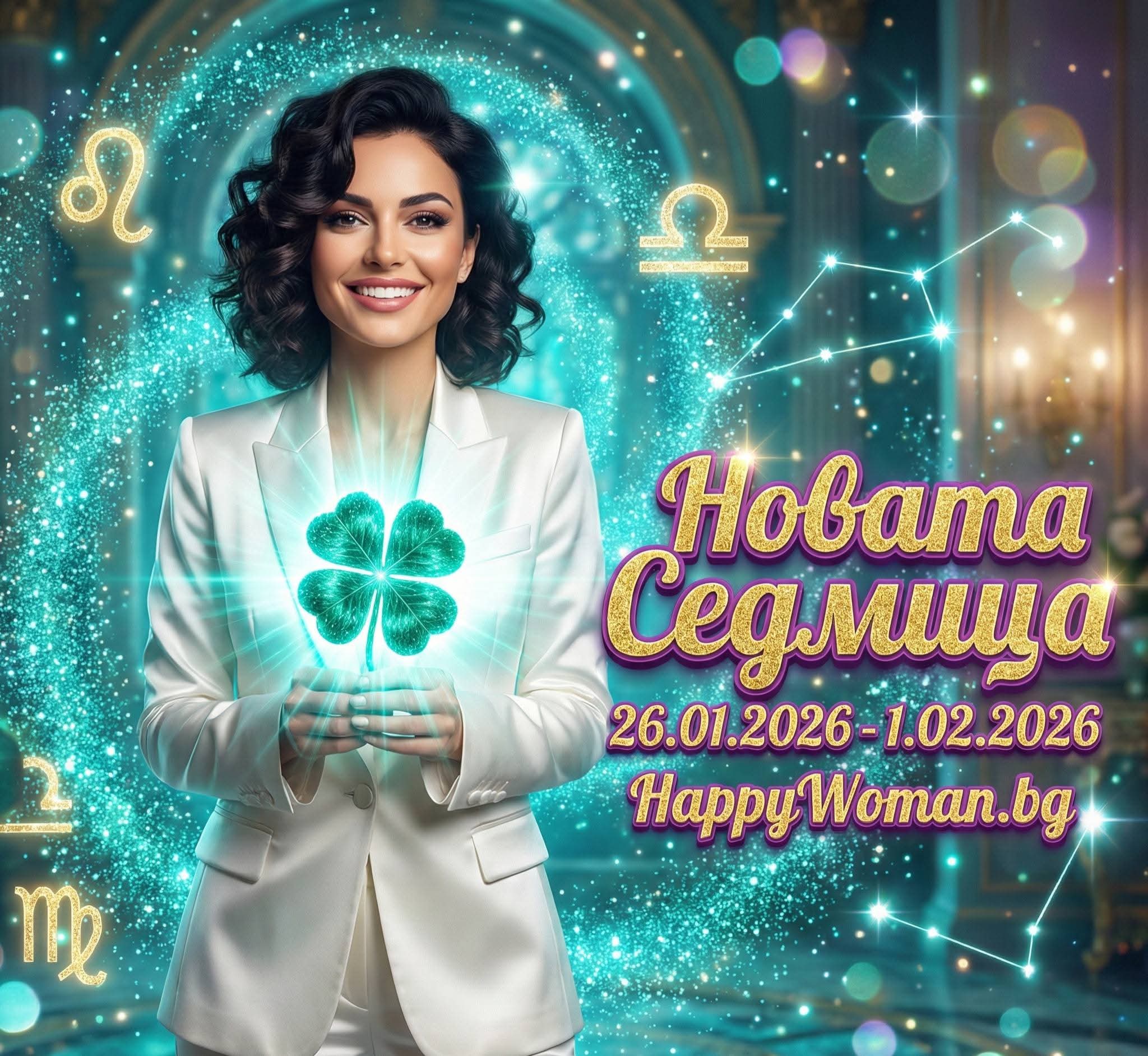 Реки от Щастие и Огромен Късмет през Новата Седмица 26.01.2026-1.02.2026 за 7 зодии Новата Седмица 26.01.2026-1.02.2026