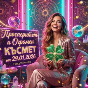 Величествен Четвъртък: Просперитет и Огромен КЪСМЕТ от 29.01.2026 ще бъдат безгранични за 7 зодии