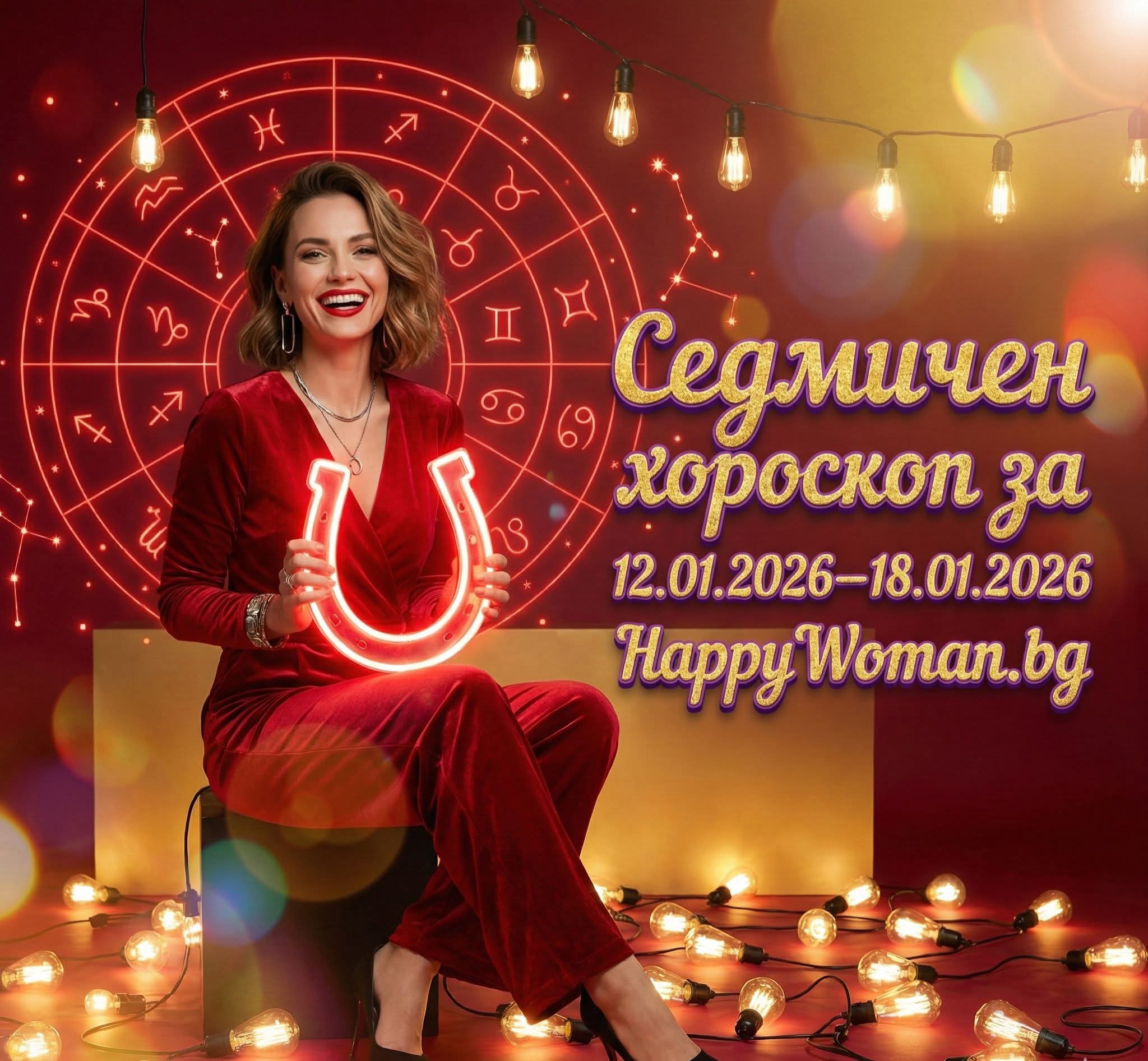 Седмичен хороскоп за 12.01.2026-18.01.2026 за всяка зодия Седмичен хороскоп за 12.01.2026-18.01.2026 за всяка зодия