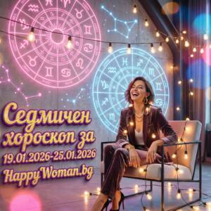 Седмичен хороскоп за 19.01.2026-25.01.2026 за всяка зодия Седмичен хороскоп за 19.01.2026-25.01.2026 за всяка зодия