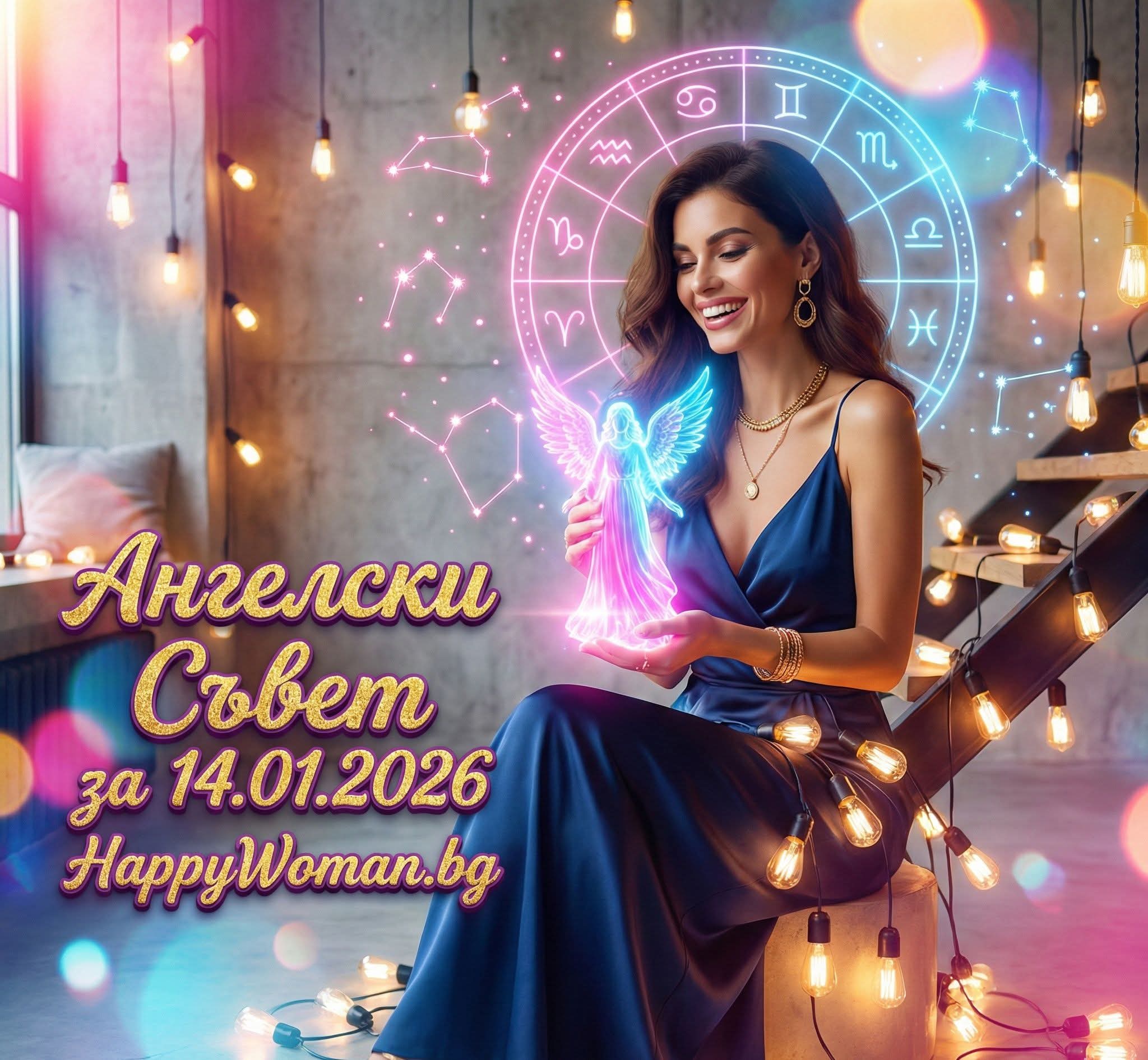 Ангелски Съвет за 14.01.2026 за всяка зодия