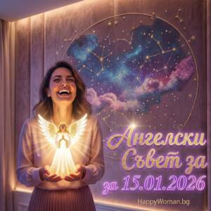 Ангелски Съвет за 15.01.2026 за всяка зодия Ангелски Съвет за 15.01.2026 за всяка зодия
