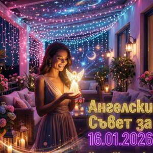 Ангелски Съвет за 16.01.2026 за всяка зодия Ангелски Съвет за 16.01.2026 за всяка зодия