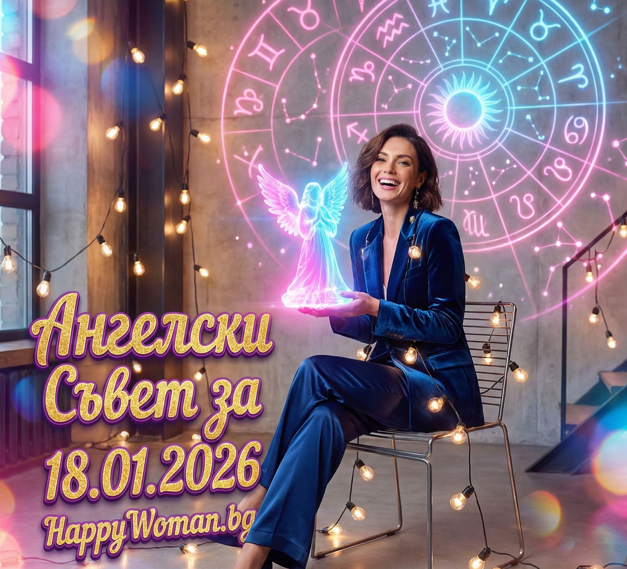 Ангелски Съвет за 18.01.2026 за всяка зодия Ангелски Съвет за 18.01.2026 за всяка зодия