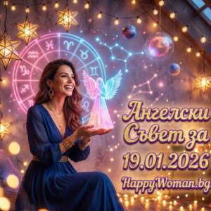Ангелски Съвет за 19.01.2026 за всяка зодия Ангелски Съвет за 19.01.2026 за всяка зодия