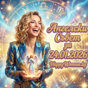 Ангелски Съвет за 24.01.2026 за всяка зодия Ангелски Съвет за 24.01.2026 за всяка зодия