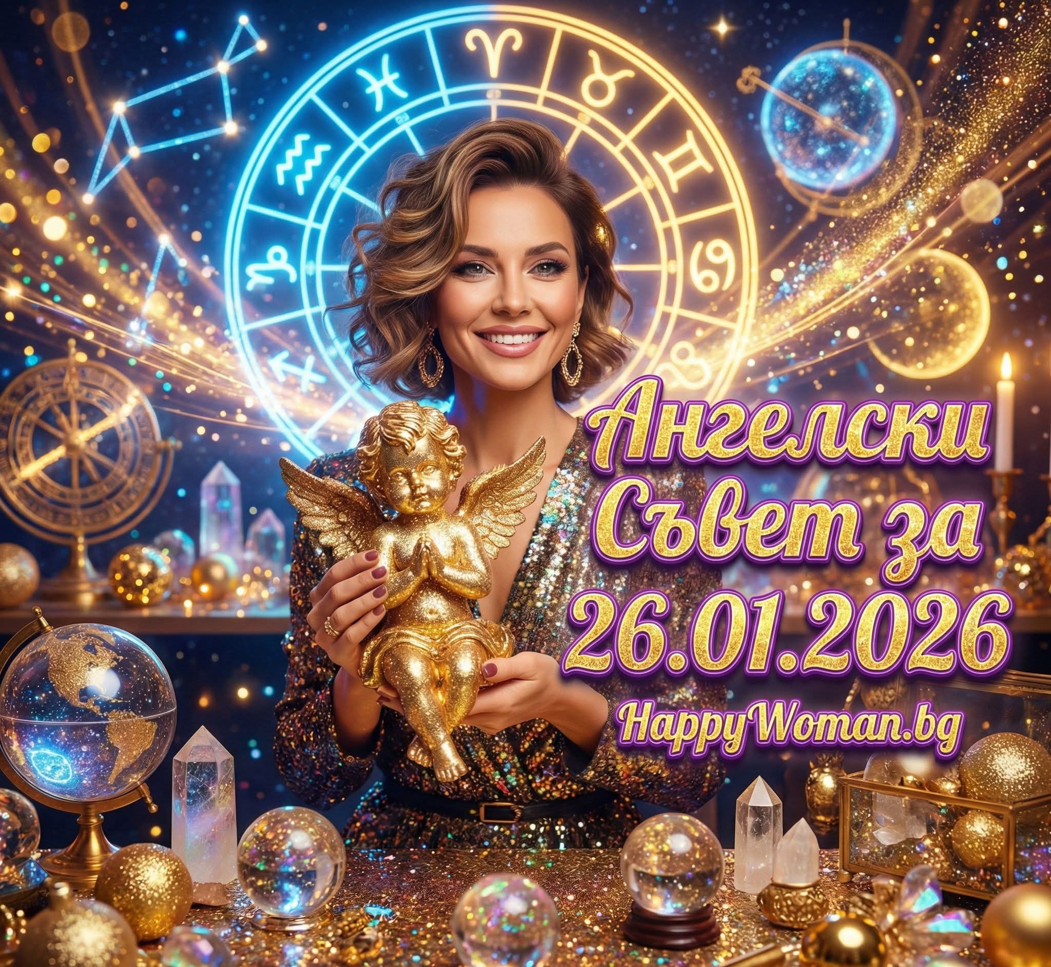 Ангелски Съвет за 26.01.2026 за всяка зодия