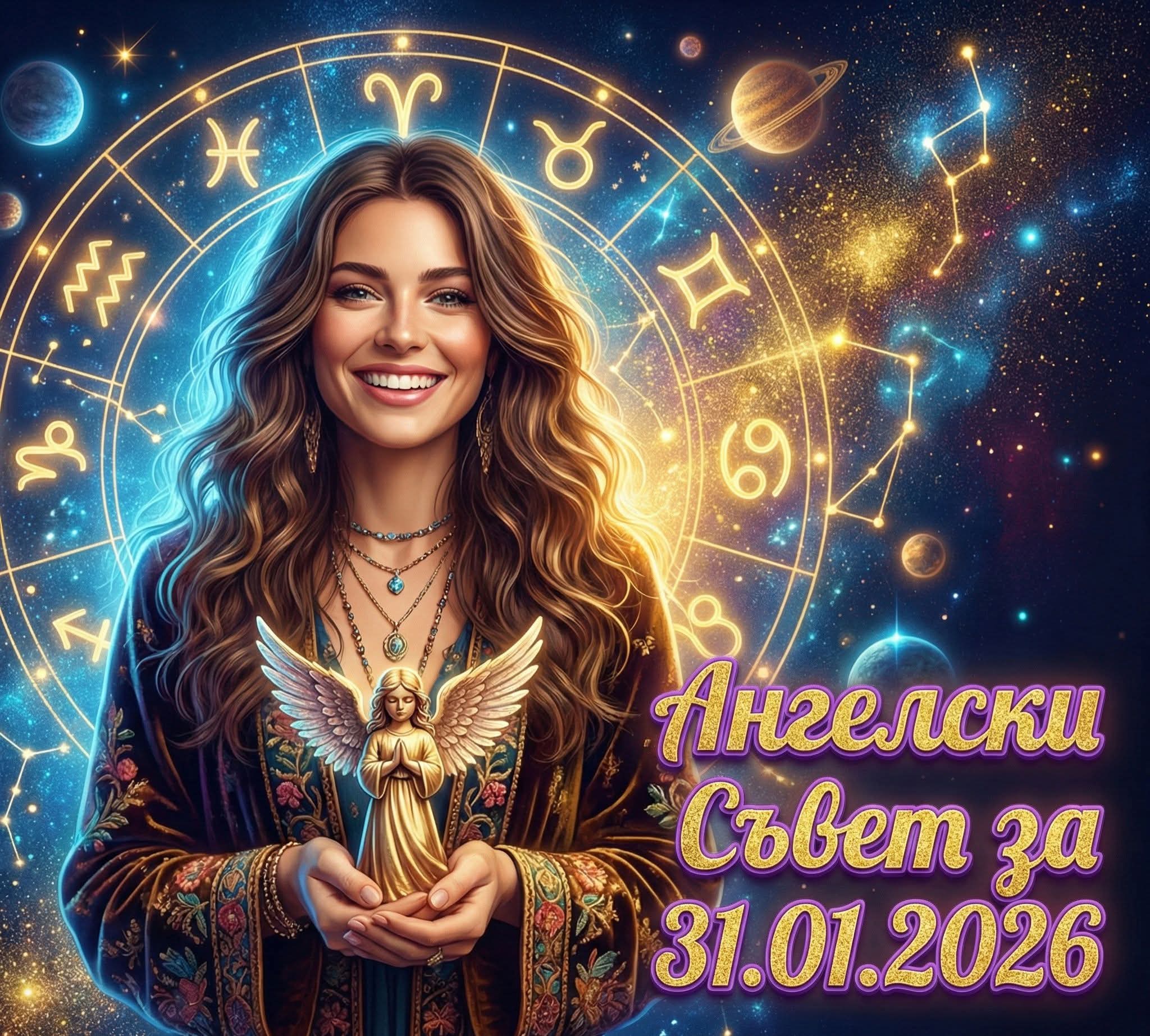 Ангелски Съвет за 31.01.2026 за всяка зодия