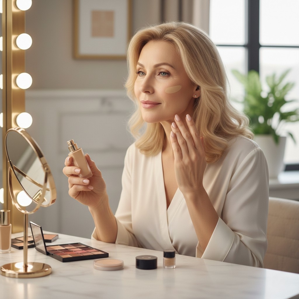 Грим при менопауза – съвети за устойчив на горещи вълни макиаж грим при менопауза фон дьо тен