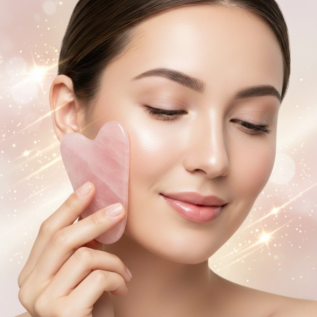 Гуа ша масаж: камъкът, който постига с лицето ни ефект като от филтър Гуа ша масаж: камъкът, който постига с лицето ни ефект като от филтър