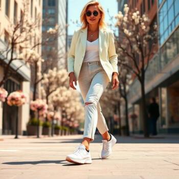 Бели или цветни модерни кецове за новия сезон Бели или цветни модерни кецове за новия сезон