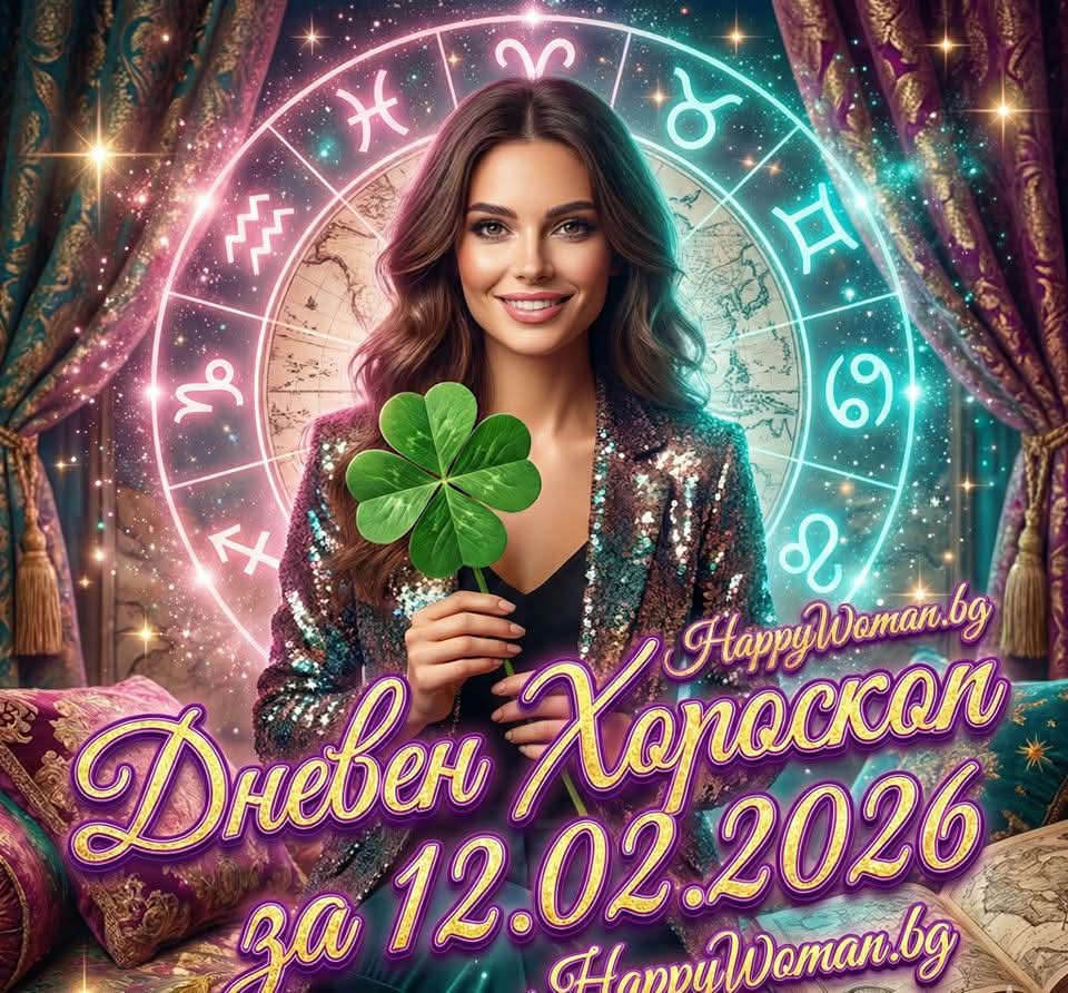 Дневен Хороскоп за 12.02.2026 - четвъртък Дневен Хороскоп за 12.02.2026 – четвъртък