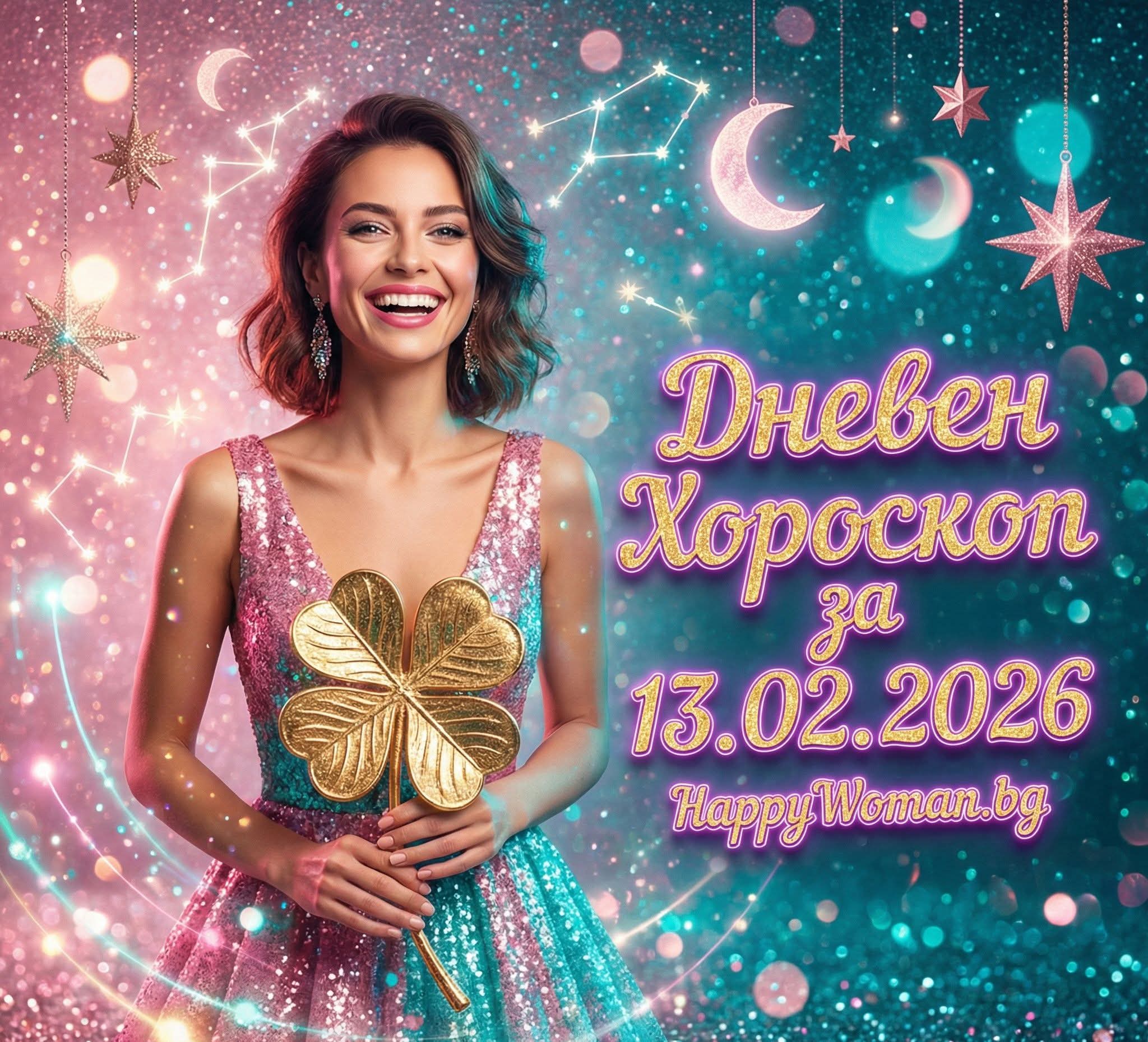 Дневен Хороскоп за 13.02.2026 - петък Дневен Хороскоп за 13.02.2026 – петък