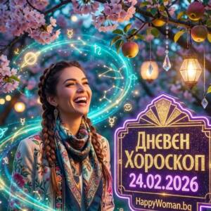 Дневен Хороскоп за 24.02.2026 - вторник Дневен Хороскоп за 24.02.2026 - вторник