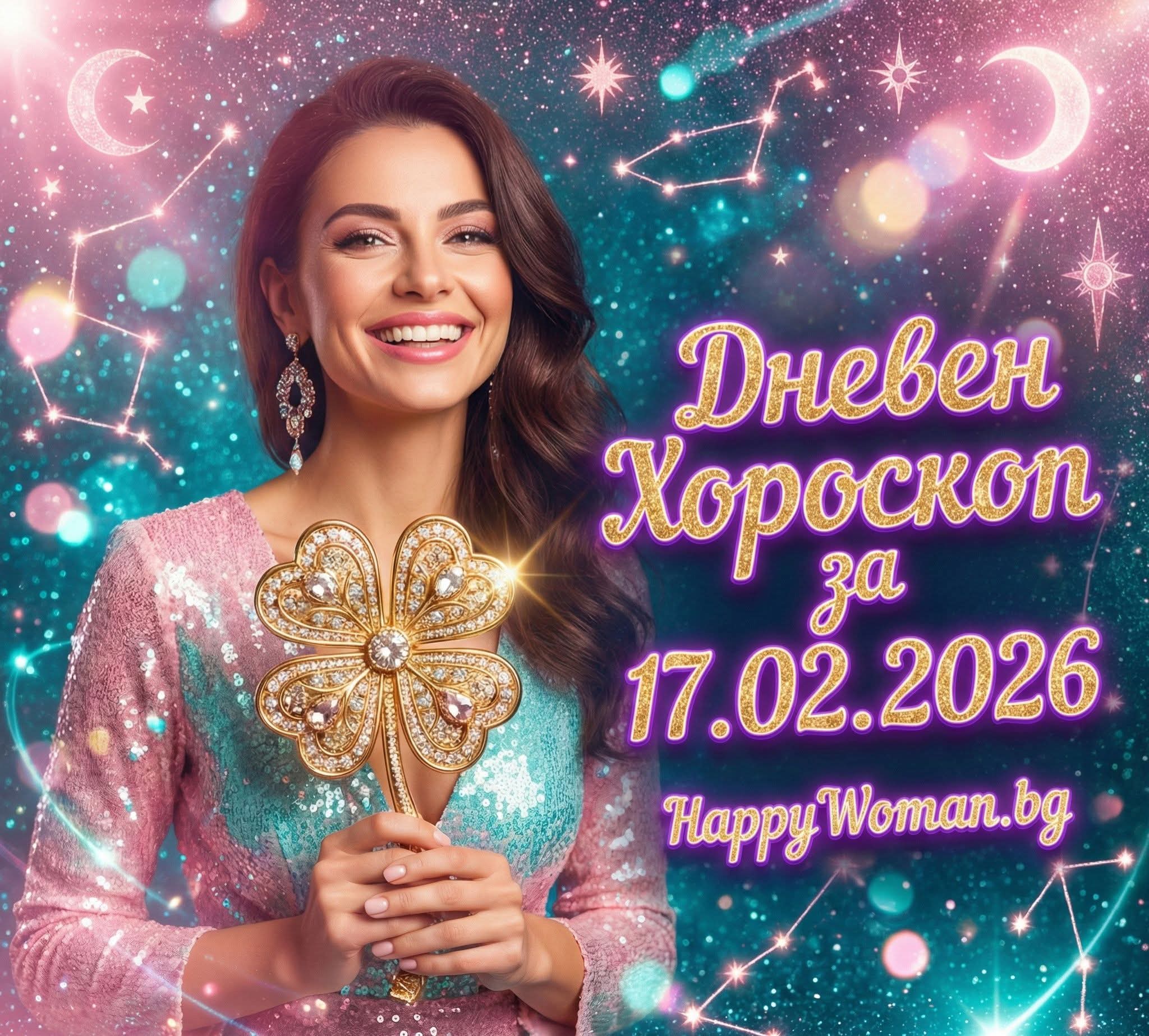 Дневен Хороскоп за 17.02.2026 - вторник Дневен Хороскоп за 17.02.2026 – вторник
