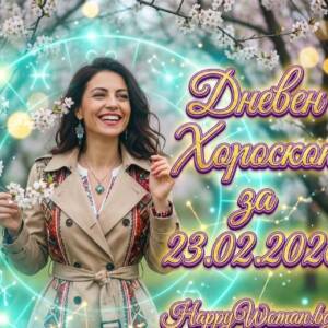 Дневен Хороскоп за 23.02.2026 - понеделник Дневен Хороскоп за 23.02.2026 - понеделник