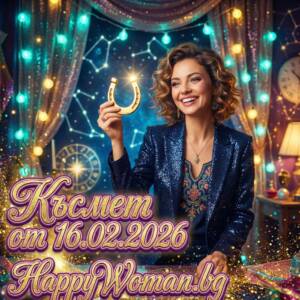 Златен Понеделник: Седмица започва с Ударно Голям Късмет от 16.02.2026 за 8 зодии Късмет от 16.02.2026