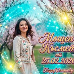 Фантастична Сряда: Мощен Късмет от 25.02.2026 слага край на проблемите за 7 знака Фантастична Сряда: Мощен Късмет от 25.02.2026 слага край на проблемите за 7 знака