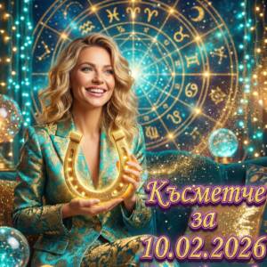 Късметче за 10.02.2026 за всяка зодия