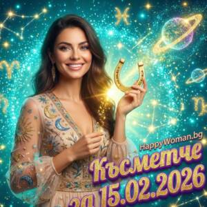 Късметче за 15.02.2026 за всяка зодия Късметче за 15.02.2026 за всяка зодия
