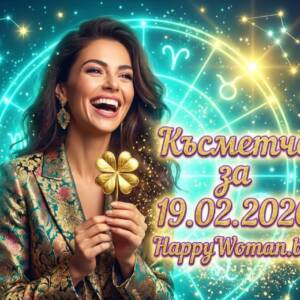 Късметче за 19.02.2026 за всяка зодия Късметче за 19.02.2026 за всяка зодия
