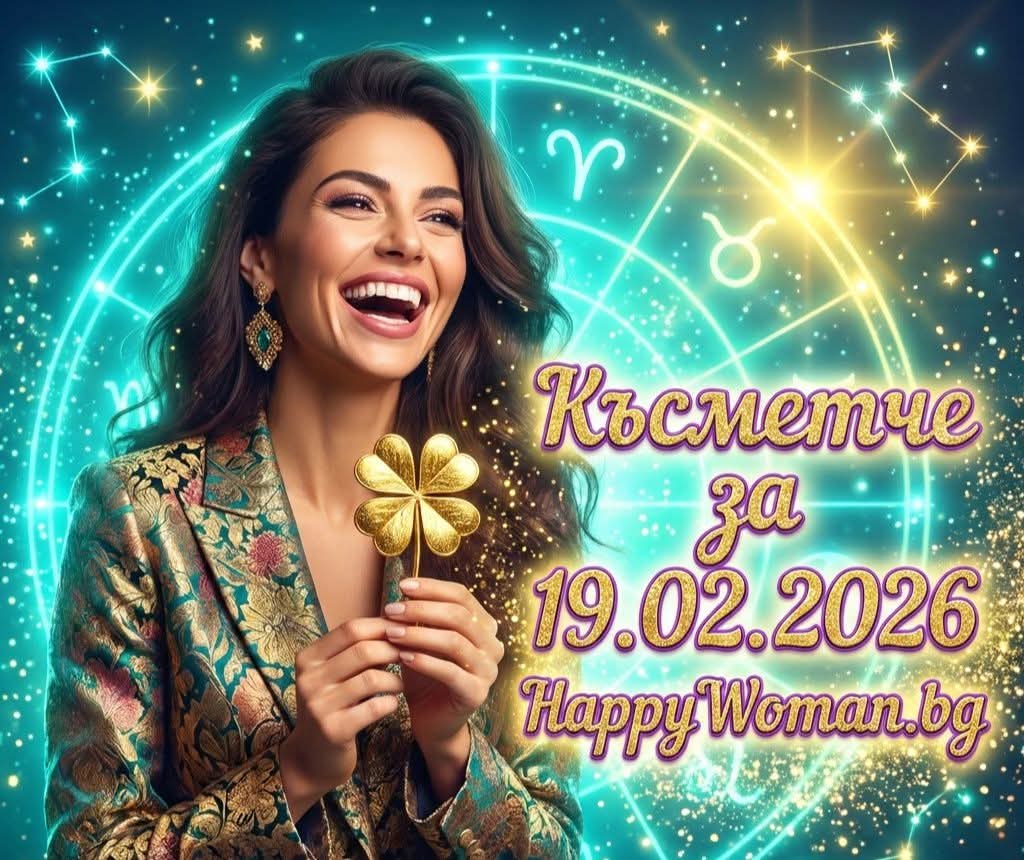 Късметче за 19.02.2026 за всяка зодия Късметче за 19.02.2026 за всяка зодия