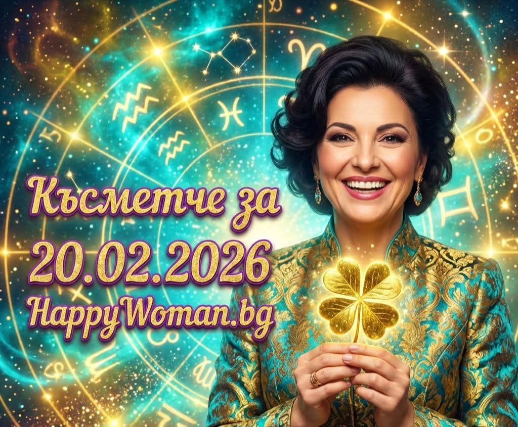 Късметче за 20.02.2026 за всяка зодия Късметче за 20.02.2026 за всяка зодия