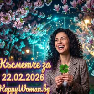 Късметче за 22.02.2026 за всяка зодия Късметче за 22.02.2026 за всички зодии: