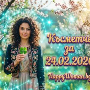 Късметче за 24.02.2026 за всяка зодия Късметче за 24.02.2026 за всяка зодия