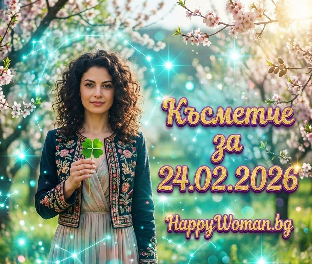 Късметче за 24.02.2026 за всяка зодия Късметче за 24.02.2026 за всяка зодия