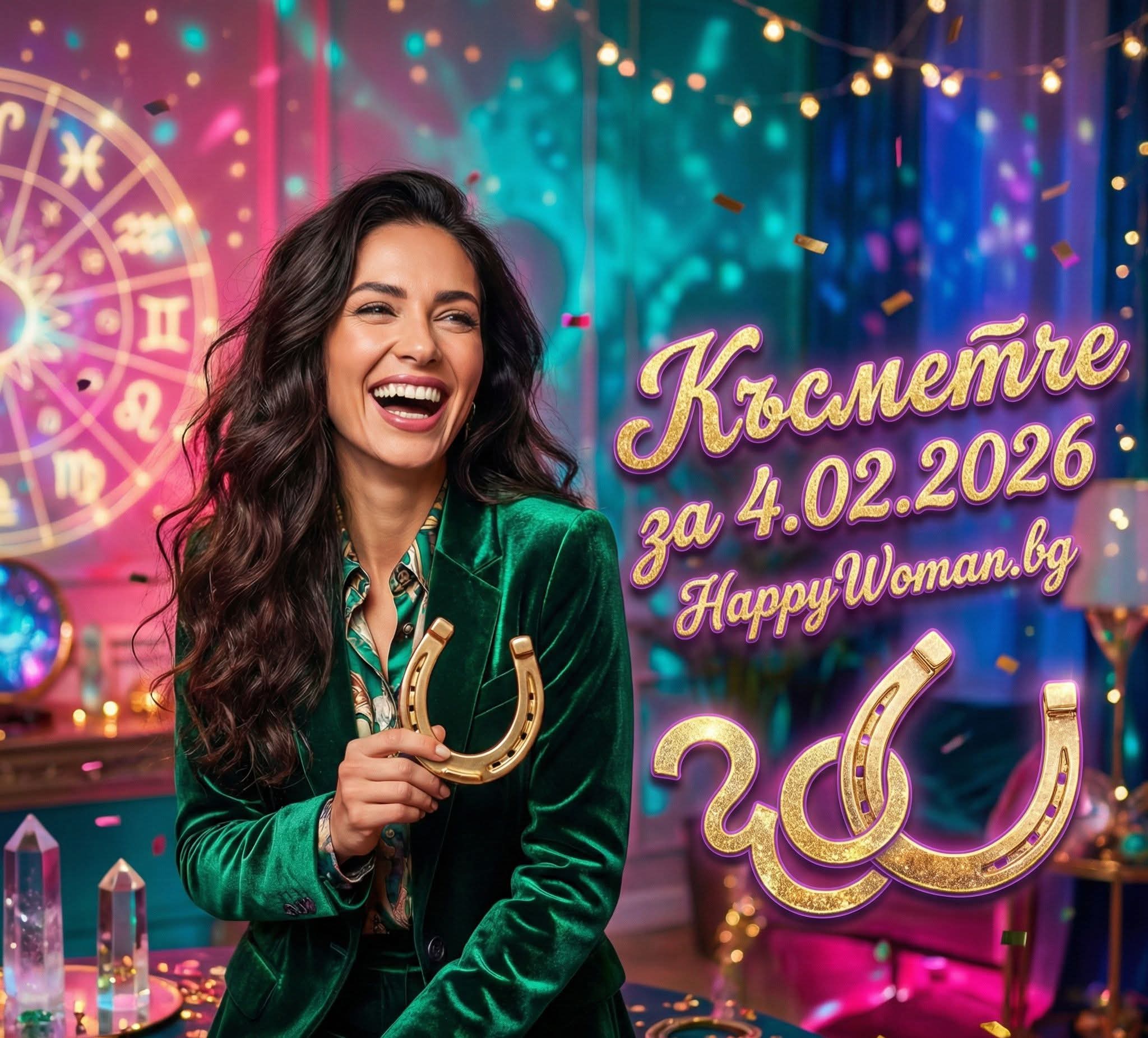 Късметче за 4.02.2026 за всяка зодия Късметче за 4.02.2026 за всяка зодия